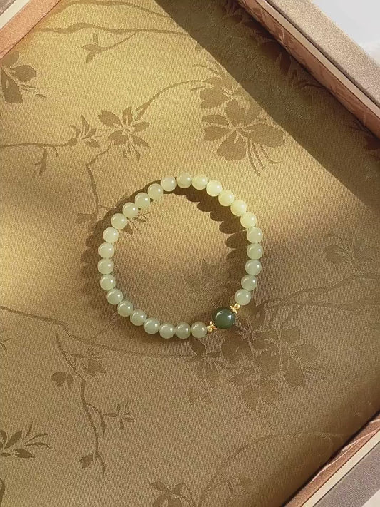 和田玉转运手串